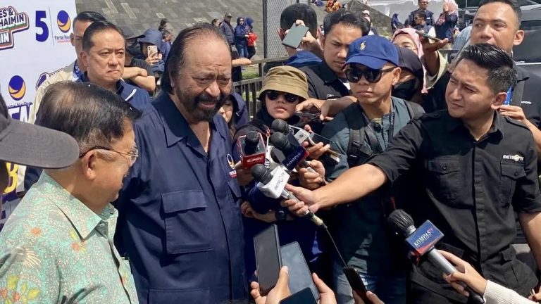 Dampingi Anies Kampanye, Surya Paloh : Demokrasi Tidak Boleh Dirusak