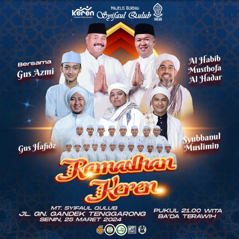 Rendi Solihin Ajak Warga Datang ke Ramadhan Keren, Sholawatan Bersama MT Syifaul Qulub