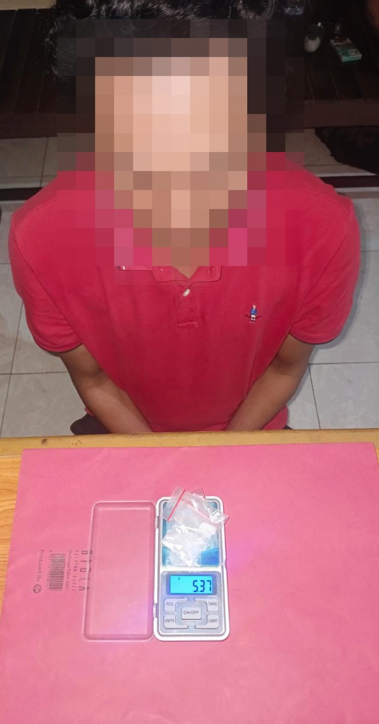 Polisi Grebek Pria di Balikpapan Barat, Ditemukan 6 Paket Sabu
