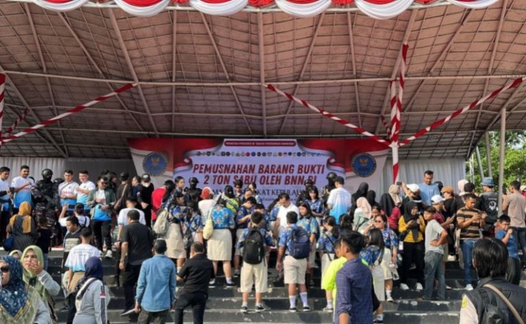Menko Polhukam Pimpin Pemusnahan 2 Ton Sabu di Batam