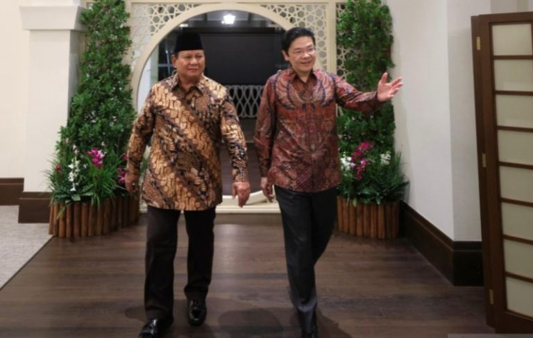 Presiden Prabowo Jamuan Makan Malam Pribadi dengan PM Singapura