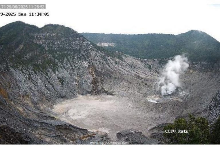 Gempa 2,7 SR Tak Guncang Aktivitas Vulkanik Tangkuban Parahu