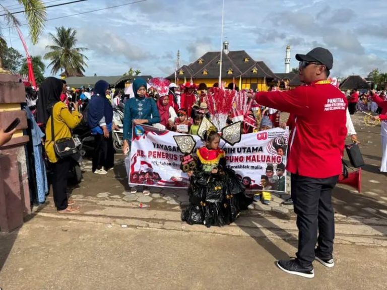 Karnaval Pendidikan Meriahkan HUT RI di Gunung Tabur, Sekda Berau: Bukan Sekadar Hiburan, Tapi Edukasi