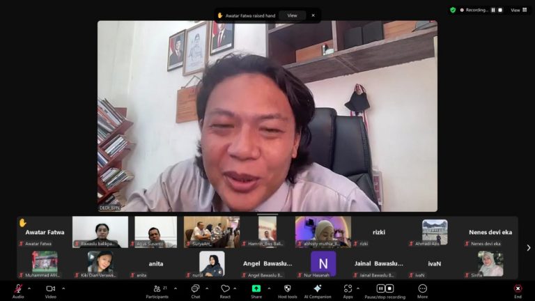 Dari Bawaslu Balikpapan, Belajar Pentingnya Narasi yang Jelas