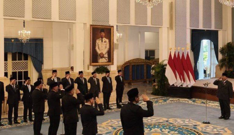 Presiden Prabowo Sampaikan Surat Terima Kasih kepada 5 Menteri Terkena Reshuffle