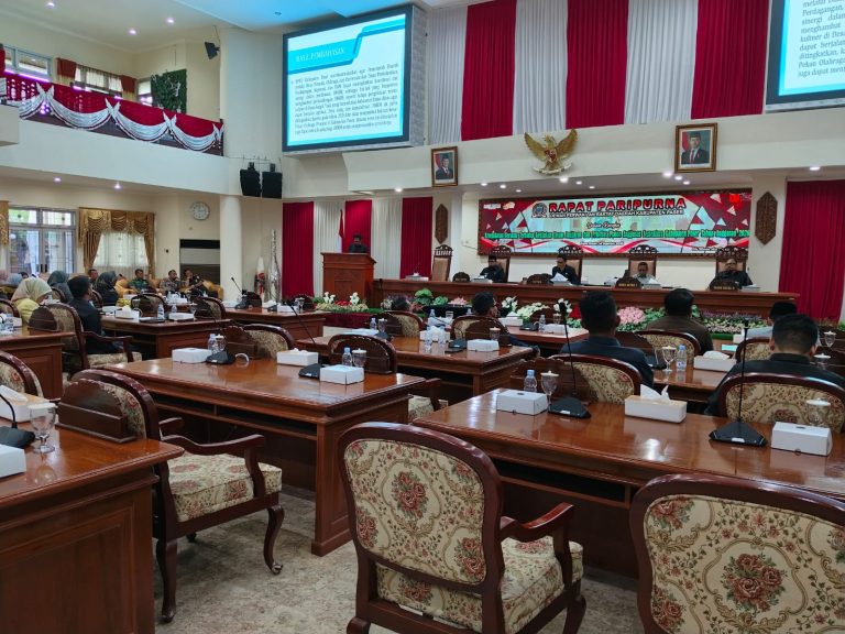 DPRD dan Pemkab Paser Sepakati KUA-PPAS APBD Kabupaten Paser 2026