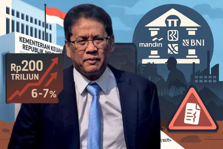 Dana Rp200 Triliun Mengalir ke Bank, Kredit Macet Mengintai Kaltim