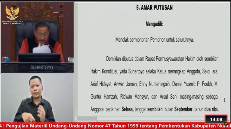 Final! 22 Tahun Menunggu, MK Putuskan Sidrap Milik Kutim