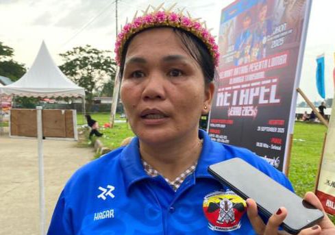 Meriahkan Erau, Warga Malinau Jadi Juara Sumpit di Tenggarong