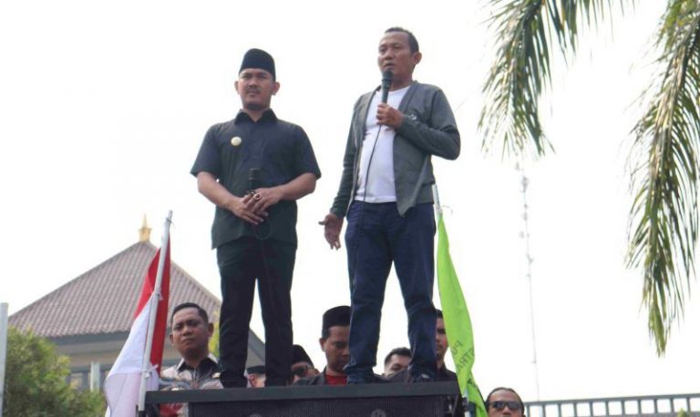 Bupati Bekasi Janji Kawal Tuntutan Buruh, Pastikan Sesuai Mekanisme Hukum