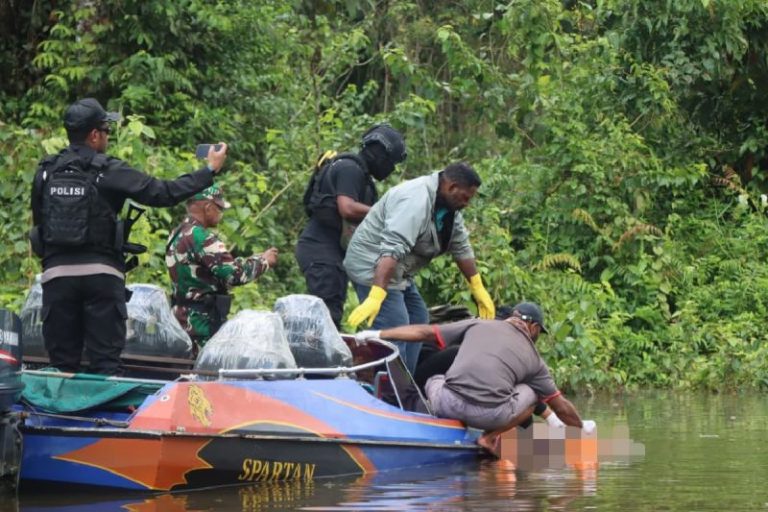 Jenazah Korban Penembakan KKB di Asmat Ditemukan Mengambang di Sungai