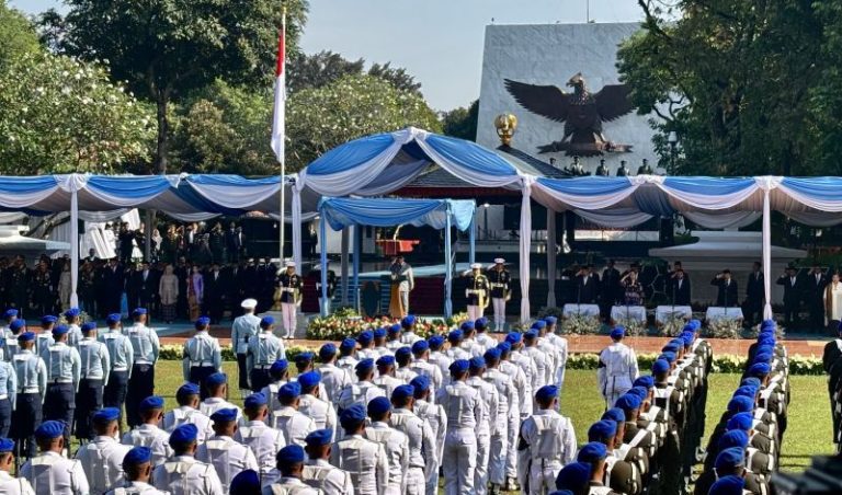 Presiden Prabowo Pimpin Upacara Perdana Hari Kesaktian Pancasila