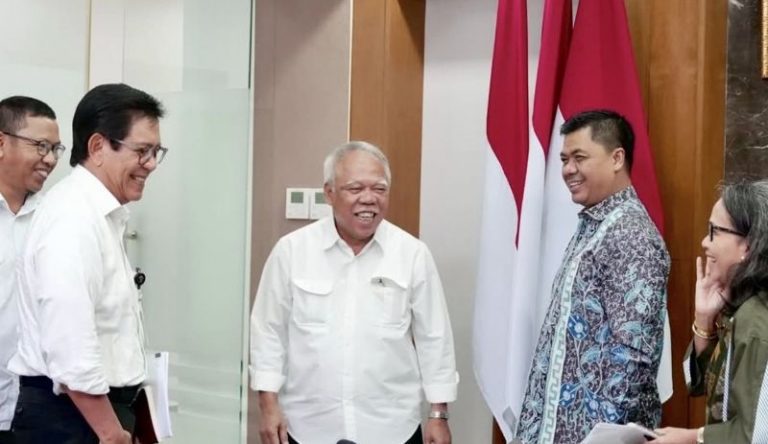 Basuki Laporkan Perkembangan IKN ke Istana