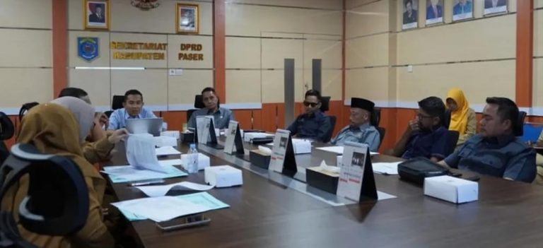 Bapemperda DPRD Paser Bahas 16 Usulan Raperda 2026