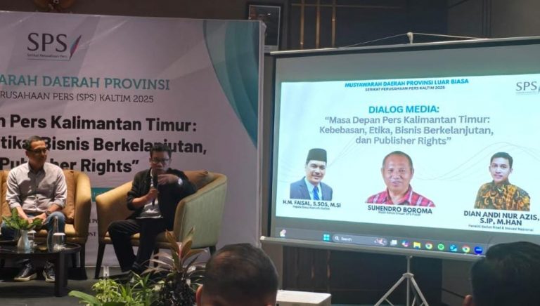 Dialog SPS dan Masa Depan Pers Kaltim (3): Suhendro Boroma Ajak Media Bersatu Rebut Haknya di Tengah Dominasi Raksasa Digital