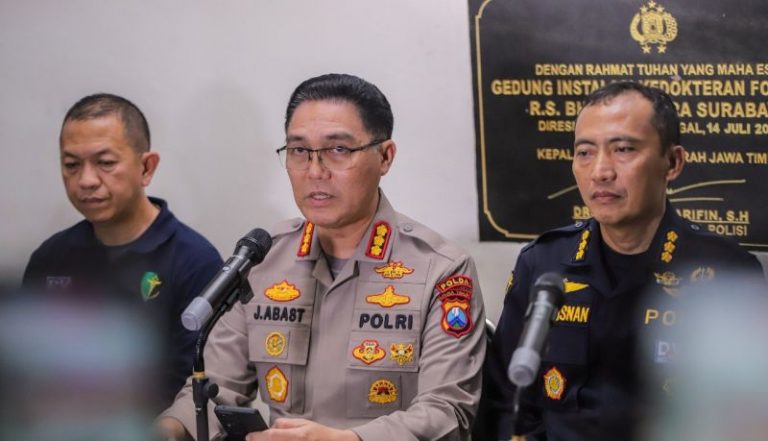 Polda Jatim Mulai Periksa Saksi Kasus Ambruknya Mushalla Ponpes Al Khoziny