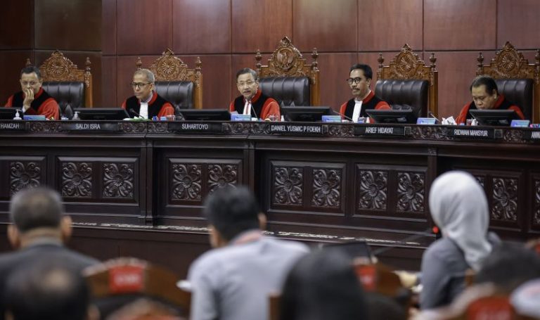 MK Tolak Permohonan Uji Materi Partai Buruh soal Ambang Batas Parlemen