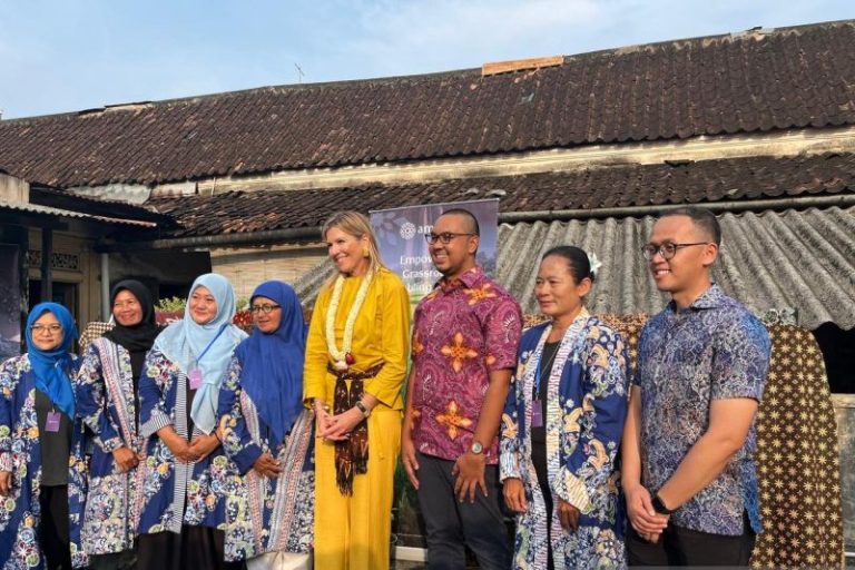 Kunjungi Solo, Ratu Maxima Bahas Kesehatan Finansial Warga