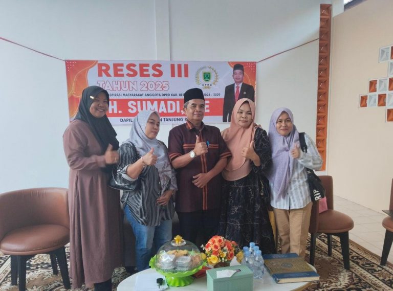 Reses di Dapil I, Sumadi Serap Aspirasi Infrastruktur Dasar Warga Tanjung Redeb