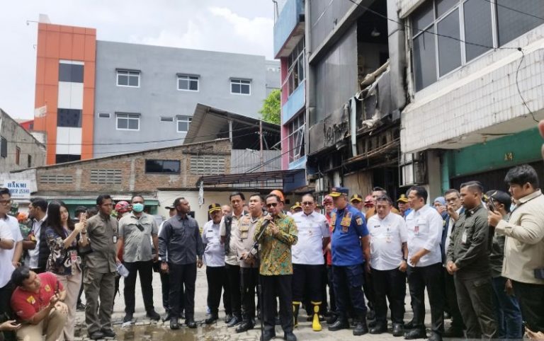 Mendagri: Presiden Tidak Ingin Kebakaran Ruko Terulang Lagi