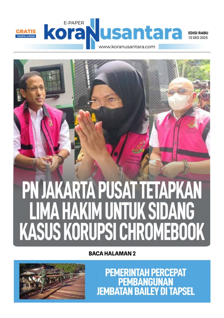 PN Jakarta Pusat Terapkan Lima Hakim untuk Sidang Kasus Korupsi Chromebook
