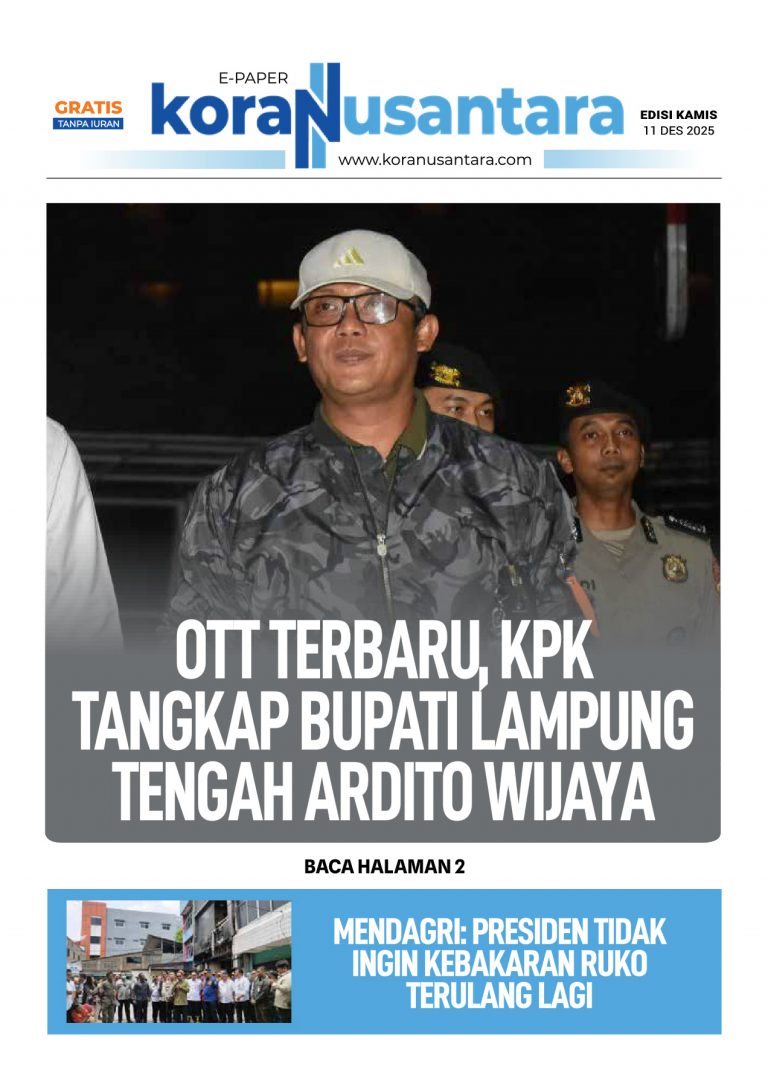 OTT Terbaru, KPK Tangkap Bupati Lampung Tengah Ardito Wijaya