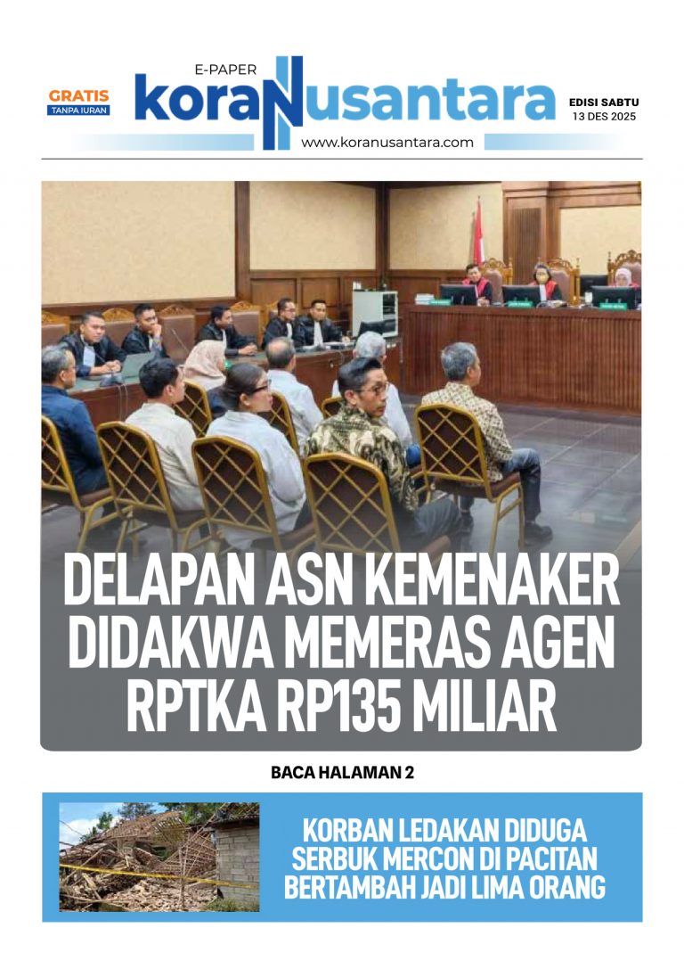 Delapan ASN Kemenaker Didakwa Memeras Ages RPTKA Rp135 Miliar