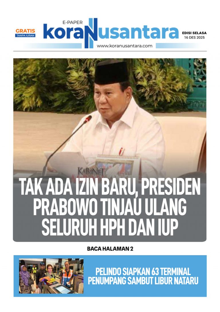 Tak Ada Izin Baru, Presiden Prabowo TInjau Ulang Seluruh HPH dan IUP