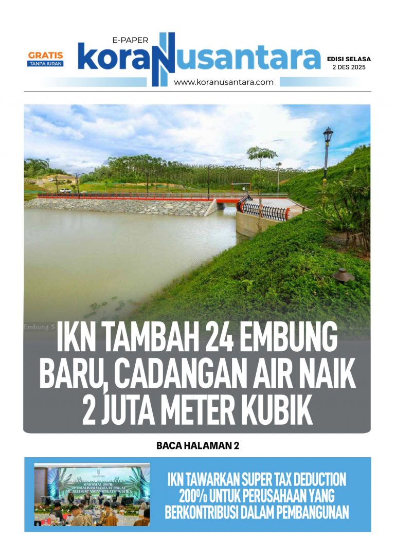 IKN Tambah 24 Embung Baru, Cadangan Air Naik 2 Juta Meter Kubik