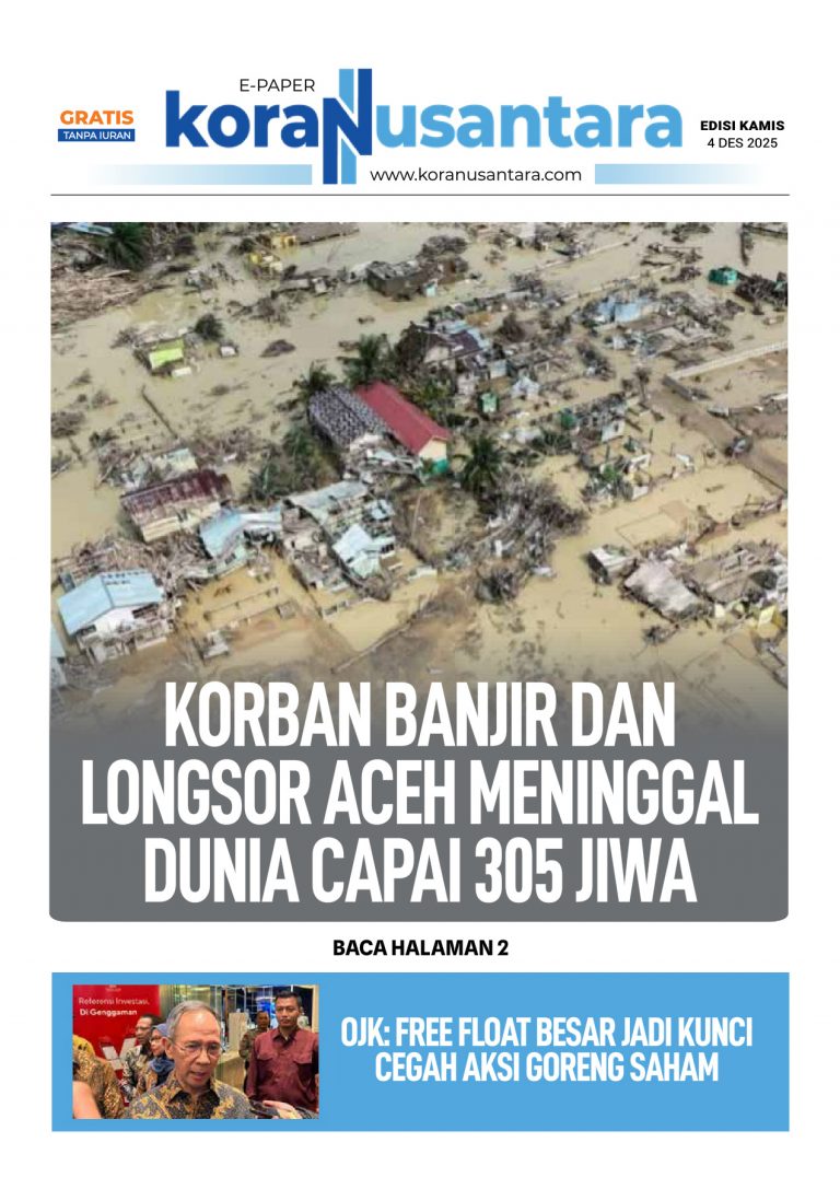 Korban Banjir dan Longsor Aceh Meninggal Dunia Capai 305 Jiwa