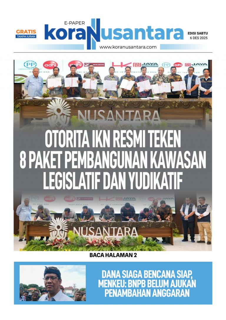 Otorita IKN Resmi Teken 8 Paket Pembangunan Kawasan Legislatif dan Yudikatif
