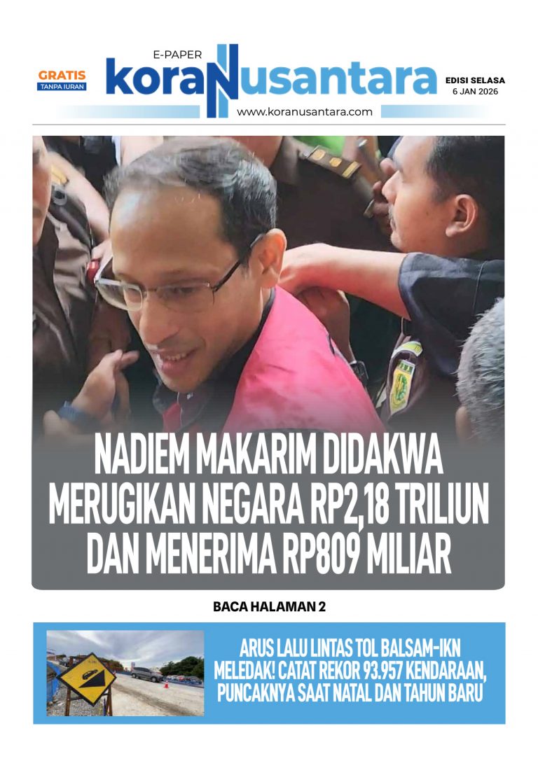 Nadiem Makrarim Didakwa Merugikan Negara Rp2,18 Triliun dan Menerima RP809 Miliar