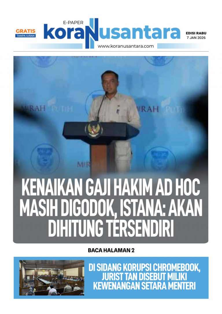 Kenaikan Gaji Hakim AD HOC Masih Digodok, Istana: Akan Dihitung Tersendiri