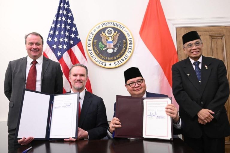 1.819 Produk RI Bebas Tarif ke AS, Perjanjian Dagang Indonesia–AS Resmi Disepakati