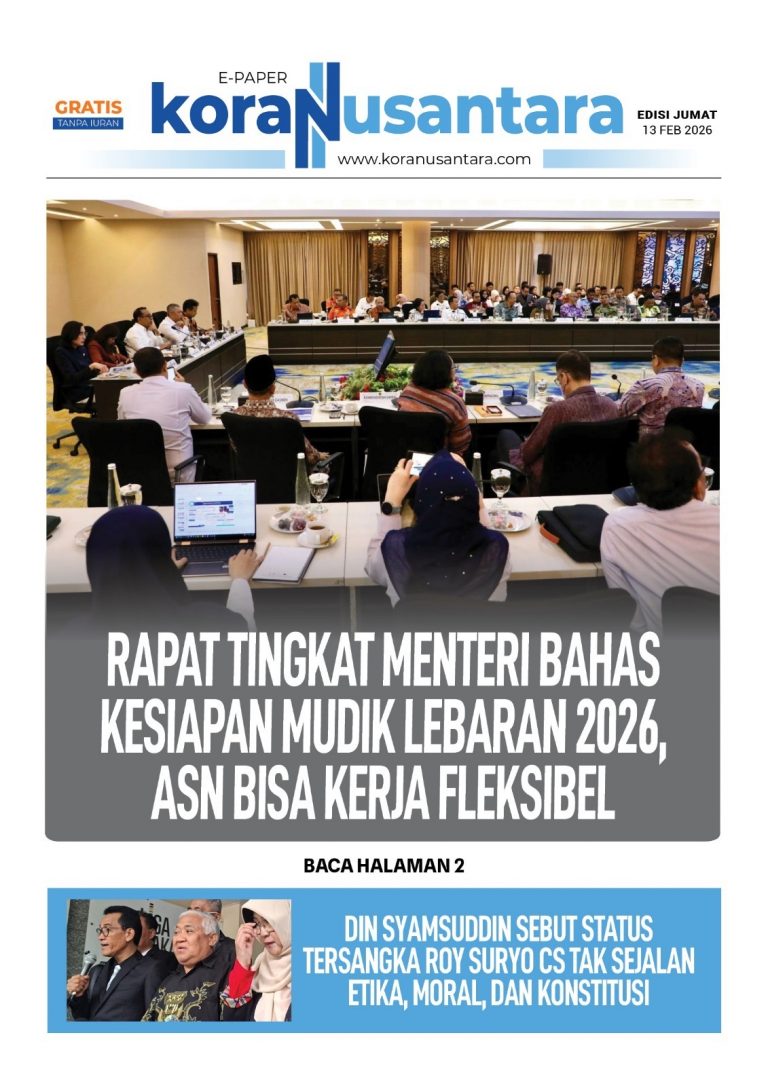 Rapat Tingkat Menteri Bahas Kesiapan Mudik Lebaran 2026, ASN Bisa Kerja Fleksibel