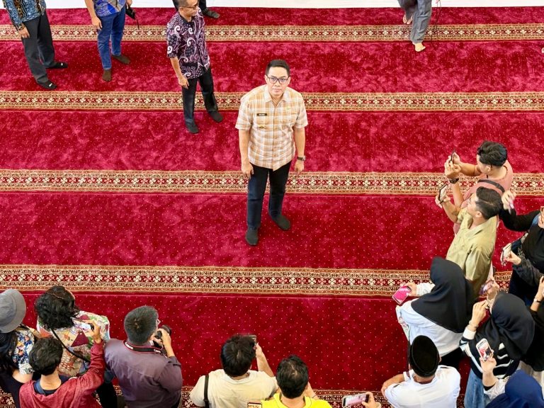 Meski Belum Rampung, Masjid Ash Shobirin Sudah Difungsikan untuk Ibadah