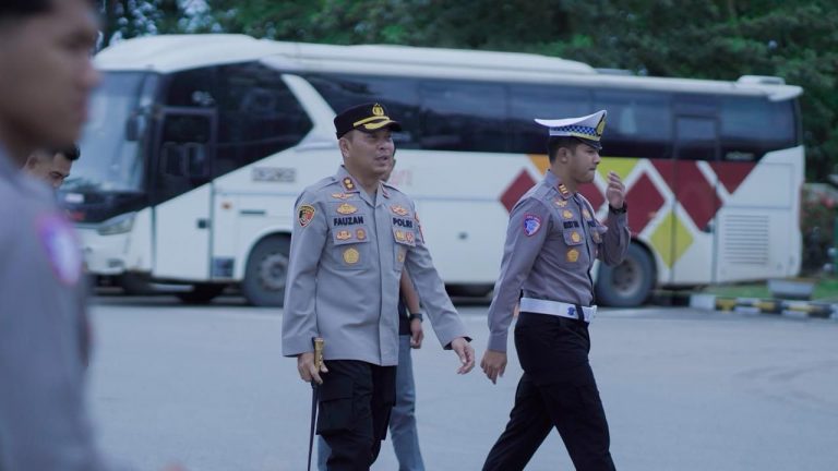 Operasi Ketupat Dimulai, Kapolres Kutim Target Zero Laka Bus Karyawan
