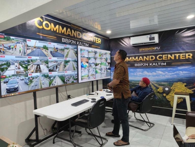Command Center BBPJN Kaltim Aktif Pantau Arus Mudik Lebaran 2026