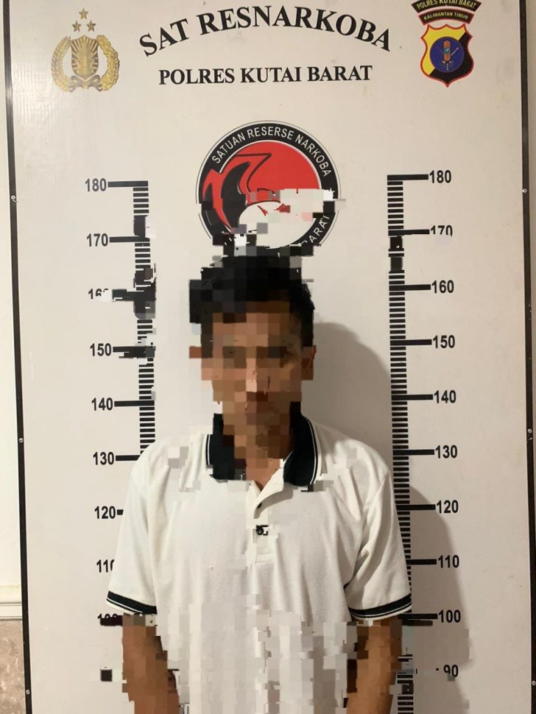 Pemuda Barong Tongkok Ditangkap, Polisi Temukan 9 Poket Sabu