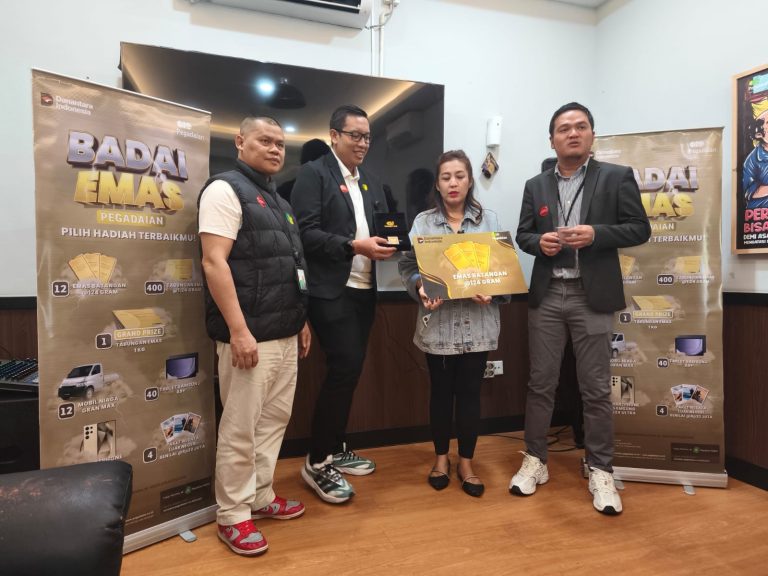 Dari Nabung Kecil, Dewi Raup Emas 124 Gram