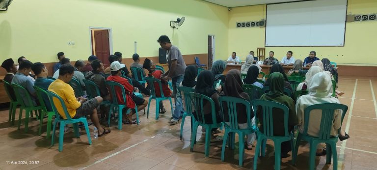 Paino Wibowo Pimpin Rapat Perdana Panitia HUT Sumber Sari