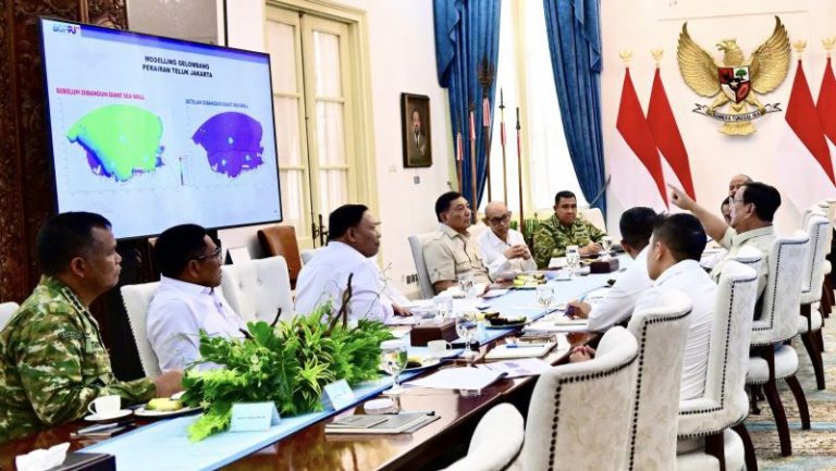 Presiden Prabowo Libatkan Kampus dalam Proyek Giant Sea Wall Pantura Jawa
