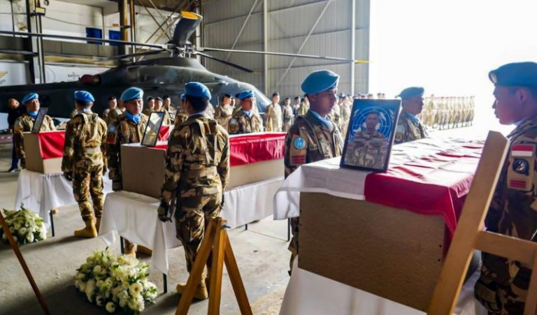 Tiga Prajurit TNI Gugur di UNIFIL Dipulangkan, Tiba di Tanah Air Sore Ini