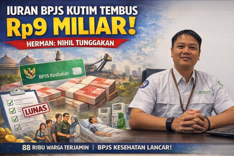 Komitmen Kesehatan Kutim Terjaga, Iuran BPJS Lancar Rp9 Miliar