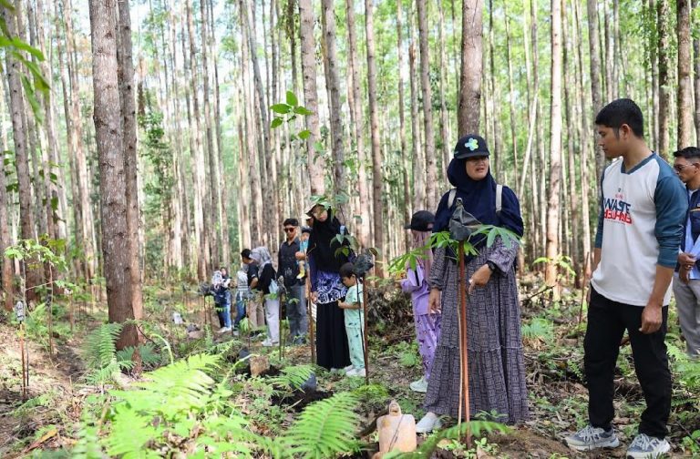Ribuan Pengunjung IKN Isi Libur Paskah dengan Aksi Tanam Pohon