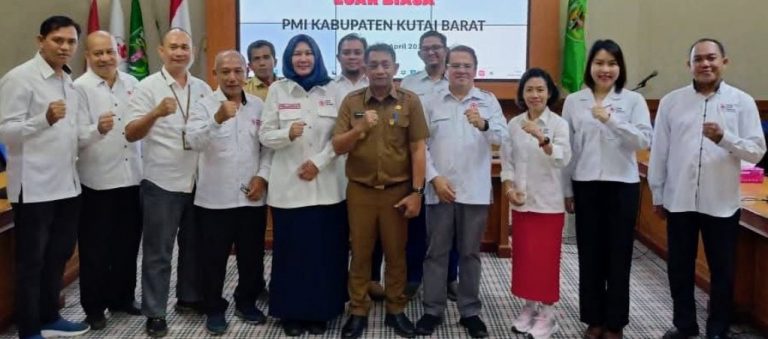 Muskablub PMI Kubar Tetapkan Ketua Baru Gantikan Pengurus Lama