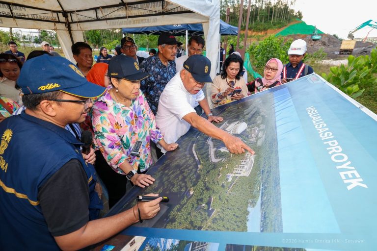 Para Ketua Pengadilan Tinggi Kunjungi Jantung IKN dan Tanam Pohon di Plaza Yudikatif