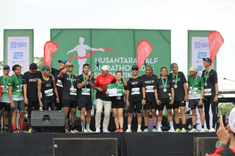 Titik Nol IKN Jadi Lokasi Half Marathon Pertama di Nusantara