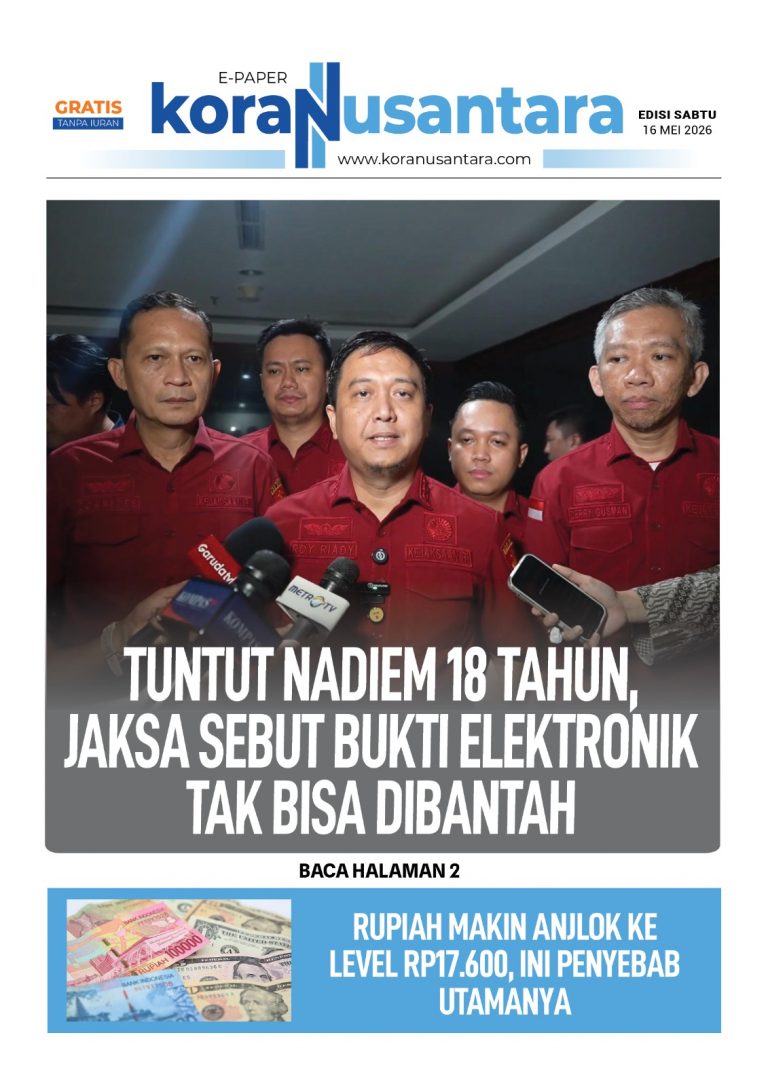Tuntut Nadiem 18 Tahun, Jaksa Sebut Bukti Elektronik Tak Bisa Dibantah