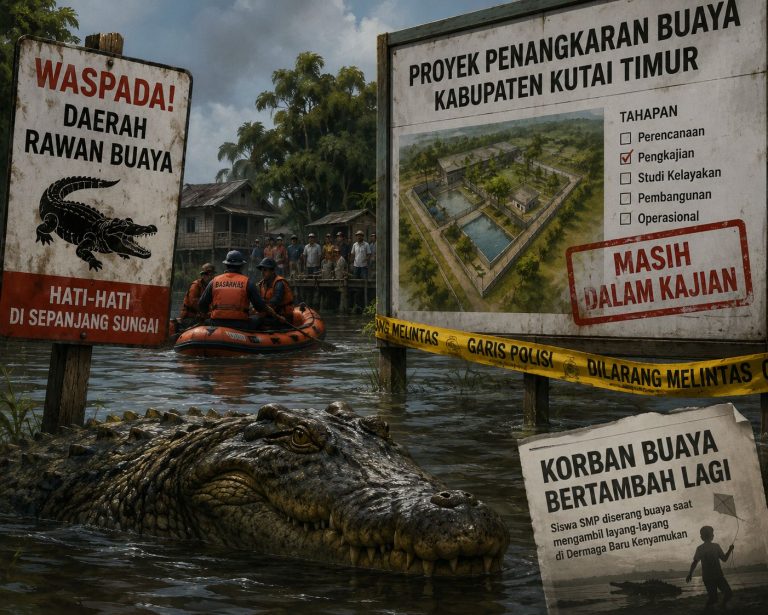 Program Penangkaran Buaya Kutim Masuk 50 Program Unggulan Daerah